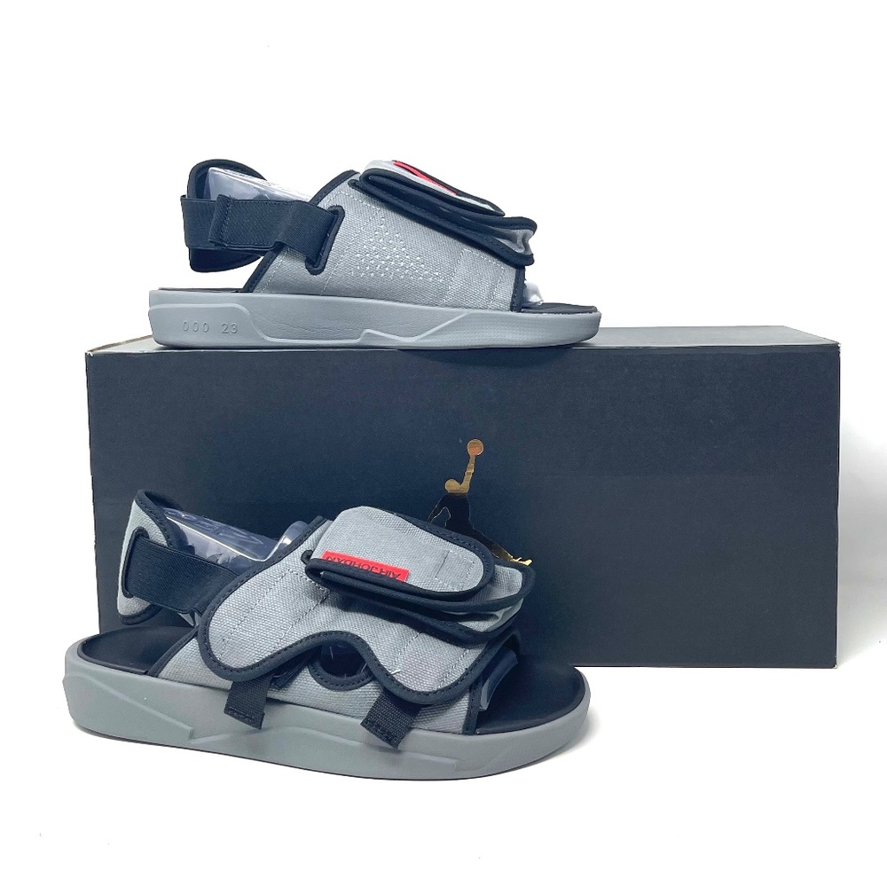 Nike JORDAN LS SLIDE Smoke Grey CZ0791 001 Men's Sandal Sneakers - Picture 2 of 12